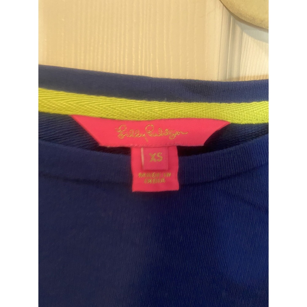 Lilly Pulitzer Landyn Sweatshirt Size XS Ditsy Daisy - Picture 4 of 8
